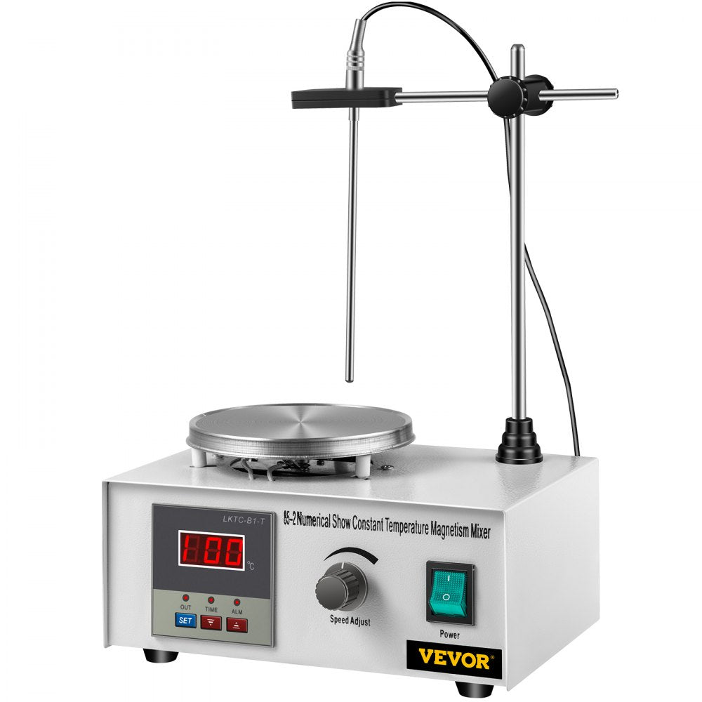 AMITOOLSMagnetic Stirrer with Heating Plate 85-2 Hotplate mixer 110V Digital Display