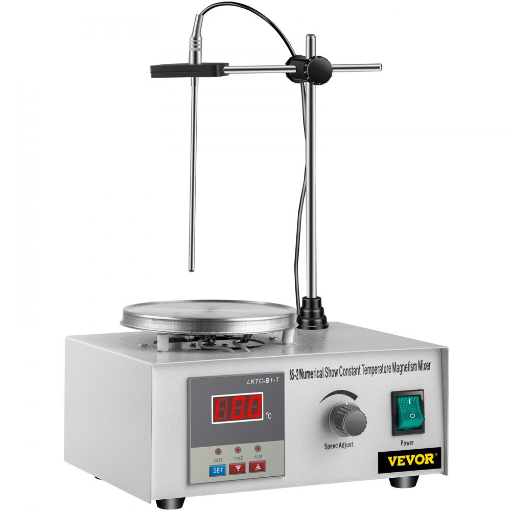 AMITOOLSMagnetic Stirrer with Heating Plate 85-2 Hotplate mixer 110V Digital Display