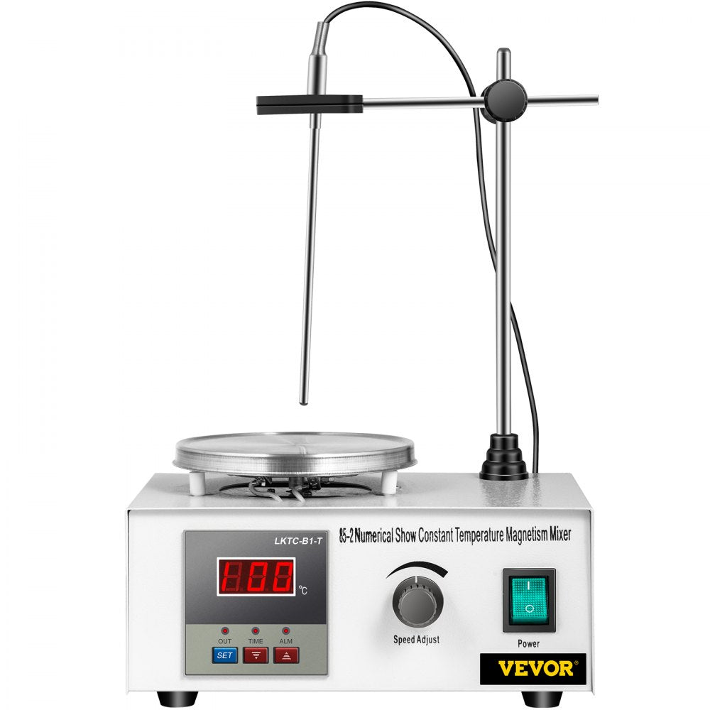 AMITOOLSMagnetic Stirrer with Heating Plate 85-2 Hotplate mixer 110V Digital Display