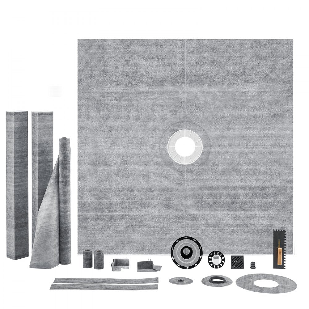 AMITOOLS Shower Curb Kit, 72