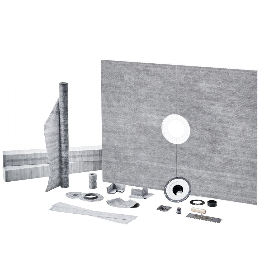 AMITOOLS Shower Curb Kit, 60