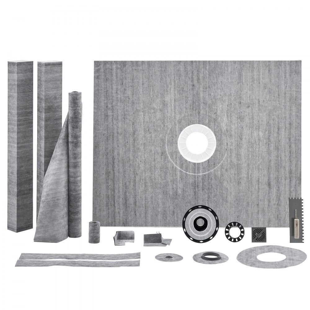 AMITOOLS Shower Curb Kit, 60