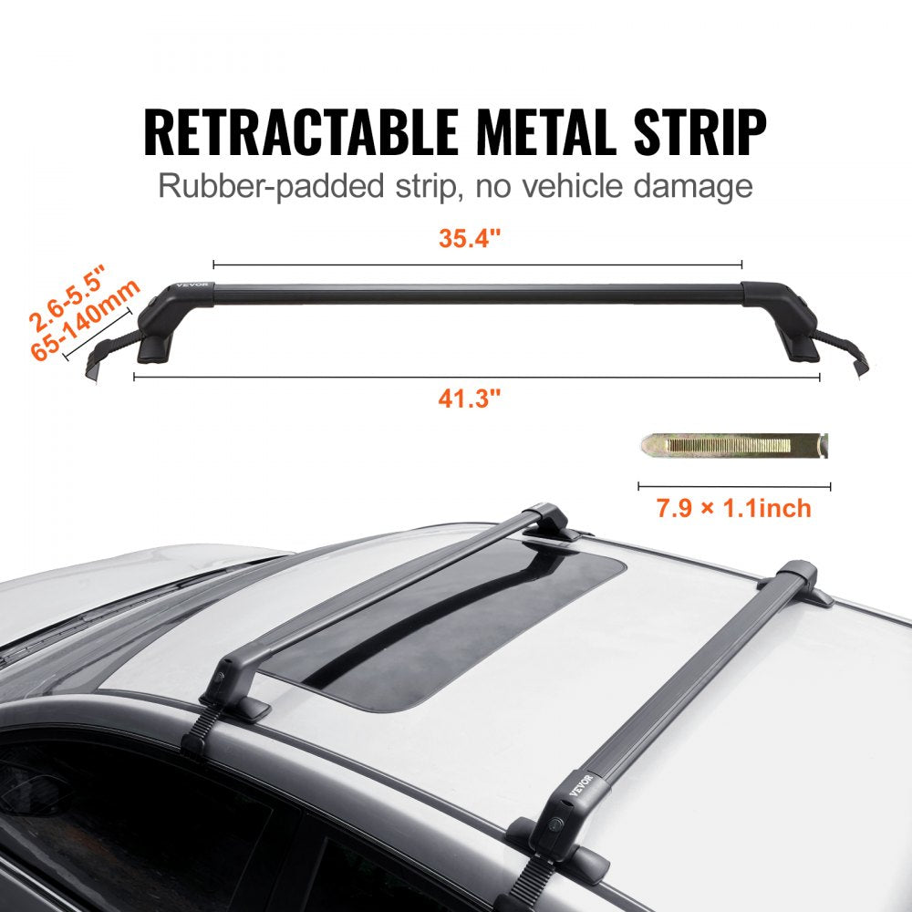 AMITOOLS Universal Roof Rack Cross Bars, 41.3