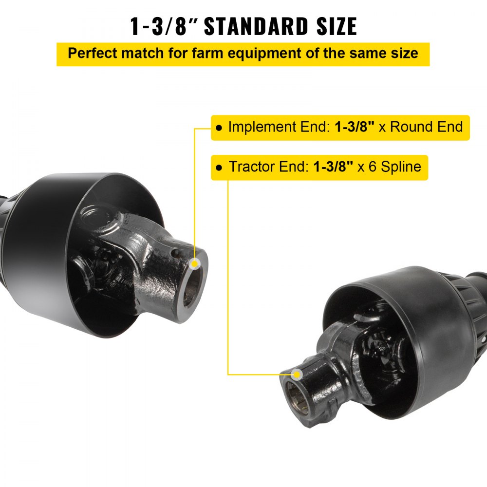 AMITOOLS PTO Shaft 1 3/8