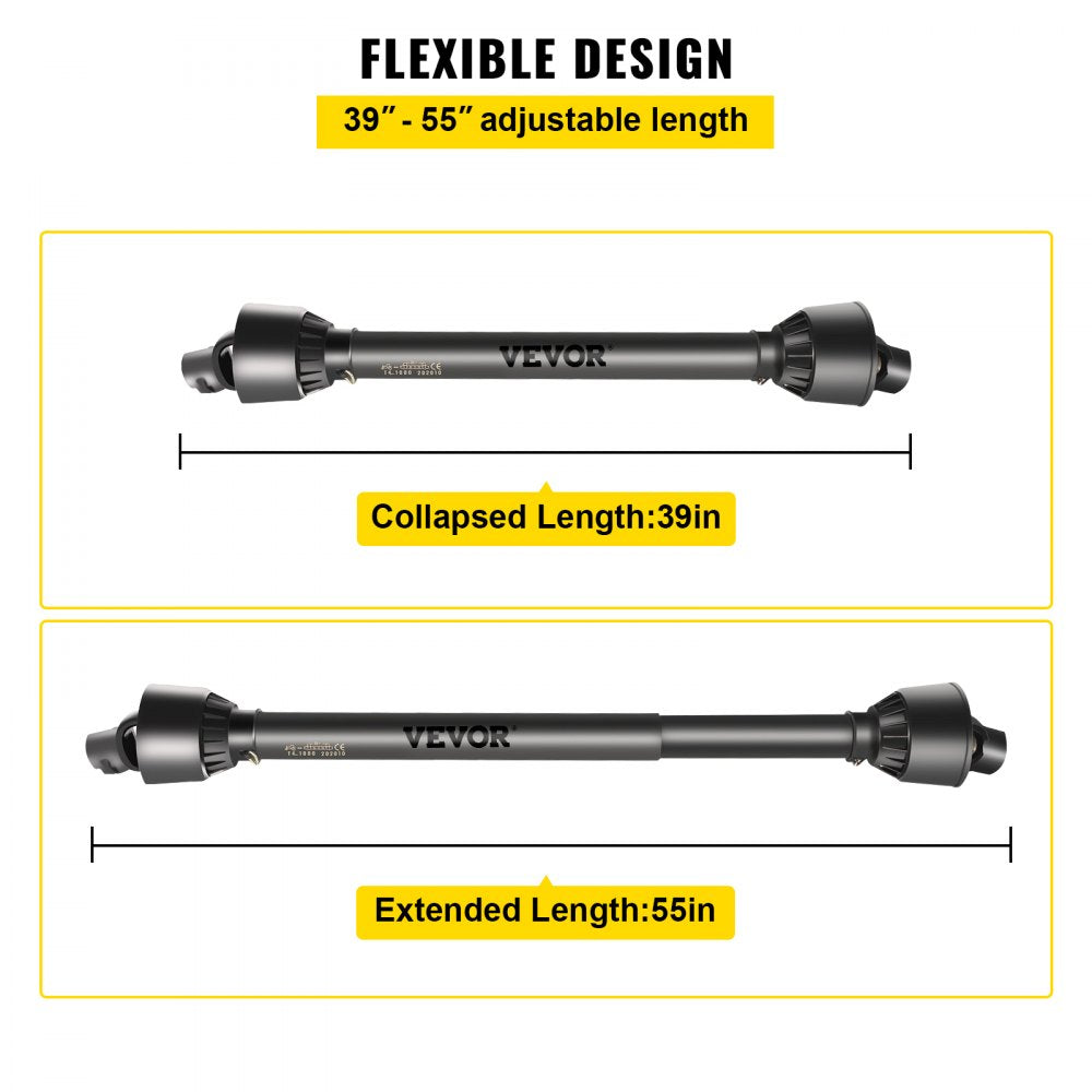 AMITOOLS PTO Shaft 1 3/8