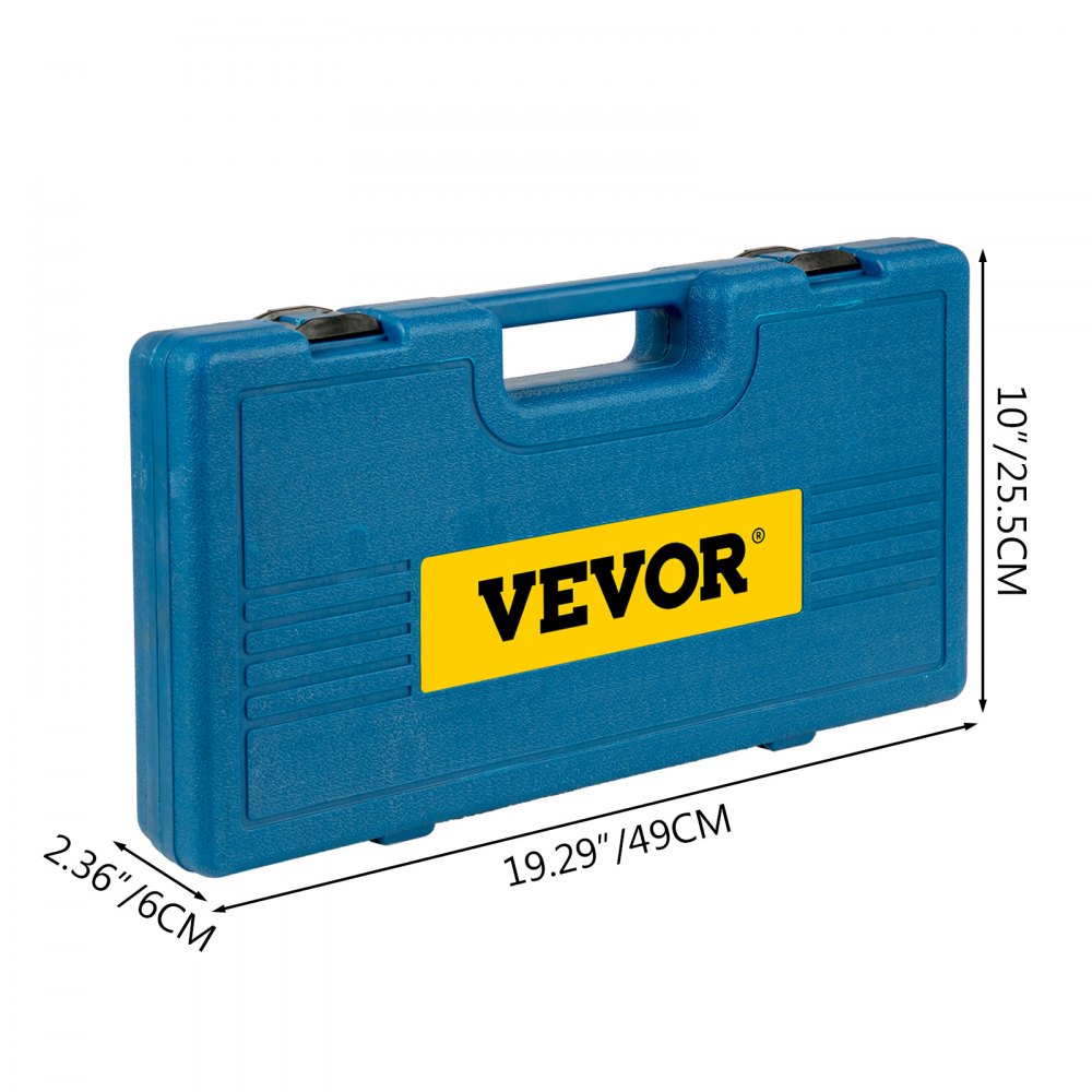 AMITOOLS Impact Socket Set 1/2 Inches 26 Piece Impact Sockets, Deep Socket, 6-Point Sockets, Rugged Construction, Cr-V, 1/2 Inches Drive Socket Set Impact Metric 10mm - 36mm, with a Storage Cage