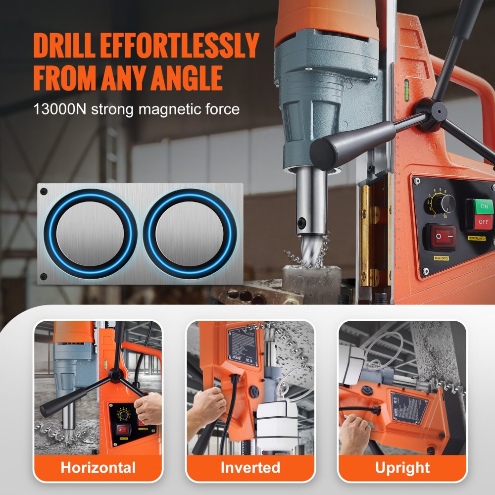 AMITOOLS Magnetic Drill, 1550W 2