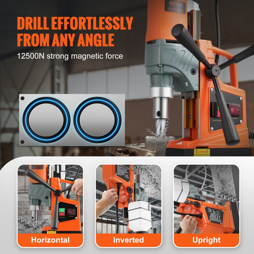 AMITOOLS Magnetic Drill, 1450W 1.57