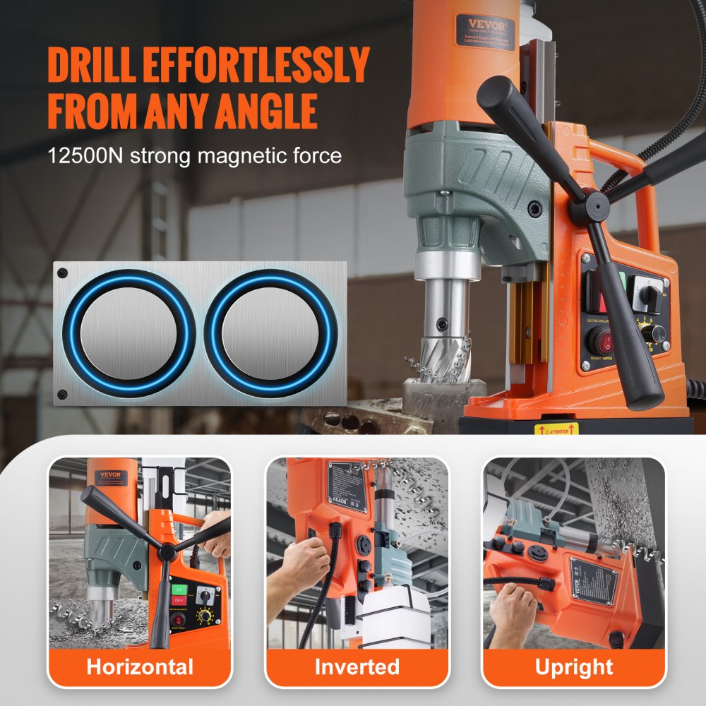 AMITOOLS Magnetic Drill, 1450W 1.57