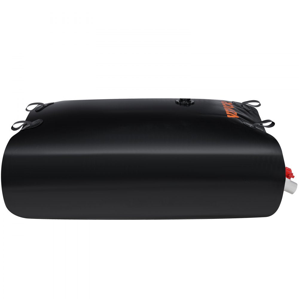 AMITOOLS Water Tank Bladder Portable Rainwater Bag 63 Gal PVC Collapsible Black