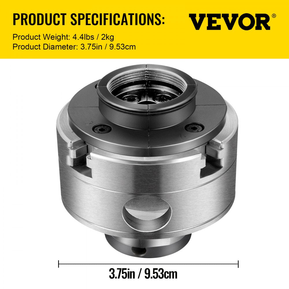 AMITOOLS Wood Lathe Chuck, 3.75