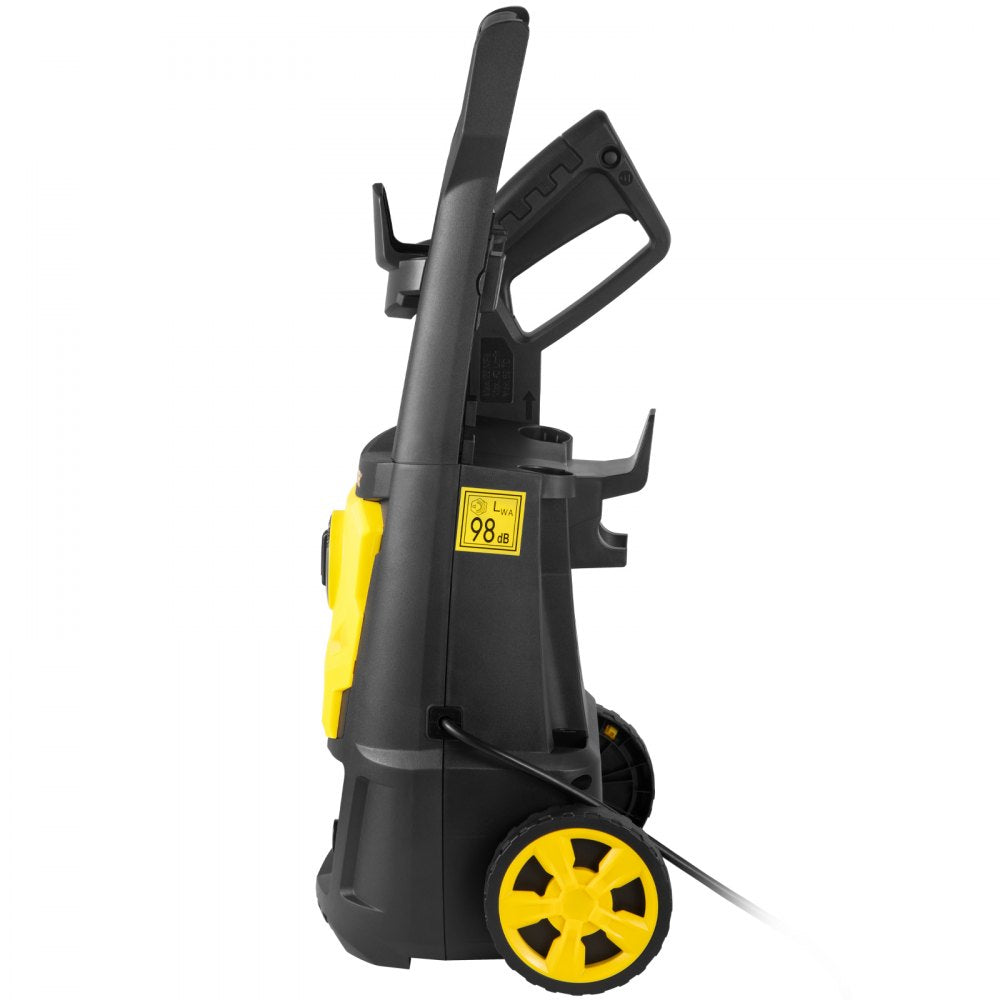 AMITOOLS Electric Power Washer, 2000 PSI, Max 1.65 GPM Pressure Washer w/ 30 ft Hose & Reel, 5 Quick Connect Nozzles, Foam Cannon, Portable to Clean Patios, Cars, Fences, Driveways, ETL Listed