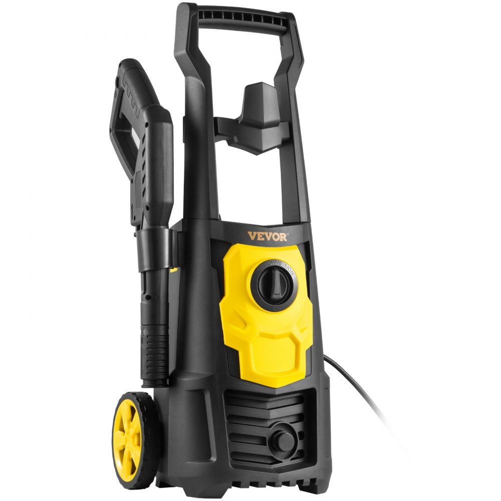 AMITOOLS Electric Power Washer, 2000 PSI, Max 1.65 GPM Pressure Washer w/ 30 ft Hose & Reel, 5 Quick Connect Nozzles, Foam Cannon, Portable to Clean Patios, Cars, Fences, Driveways, ETL Listed