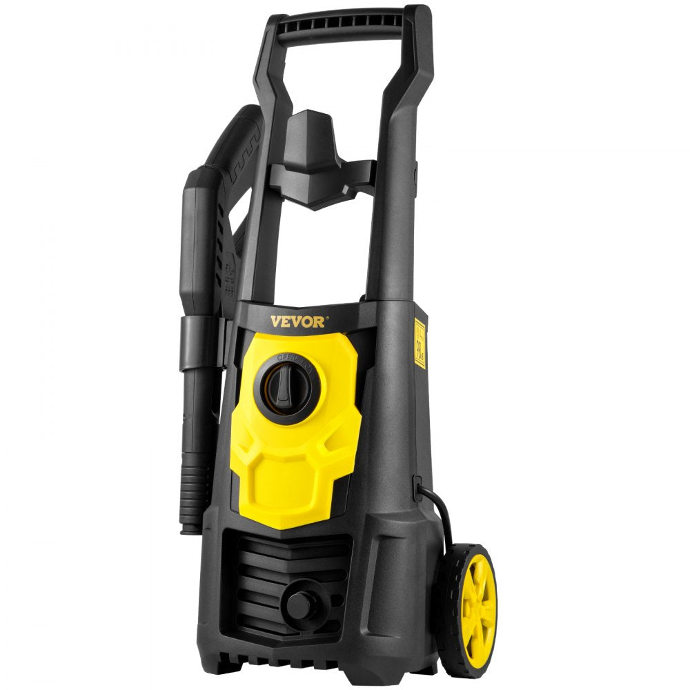 AMITOOLS Electric Power Washer, 2000 PSI, Max 1.65 GPM Pressure Washer w/ 30 ft Hose & Reel, 5 Quick Connect Nozzles, Foam Cannon, Portable to Clean Patios, Cars, Fences, Driveways, ETL Listed