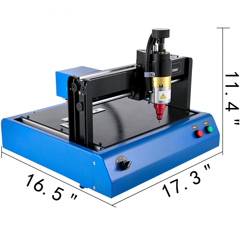 AMITOOLS Electric Marking Machine 400W Electronic Metal Marking Machine 300X200mm Dot Peen Marking Embosser Machine Marking Depth 0.05mm-1mm for Industrial Nameplate Dog tag Steel ID Card (110V)