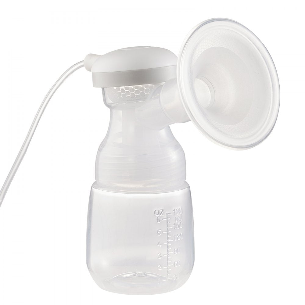 AMITOOLS Breast Pump, Single/Double Adjustable Electric Breast Pumps, 4 Modes & 9/15 Levels, Reciprocating Piston Pumps, 4000mAH Anti-Backflow Breastfeeding Pump with 300mmHg High Suction, 18/22mm Flange