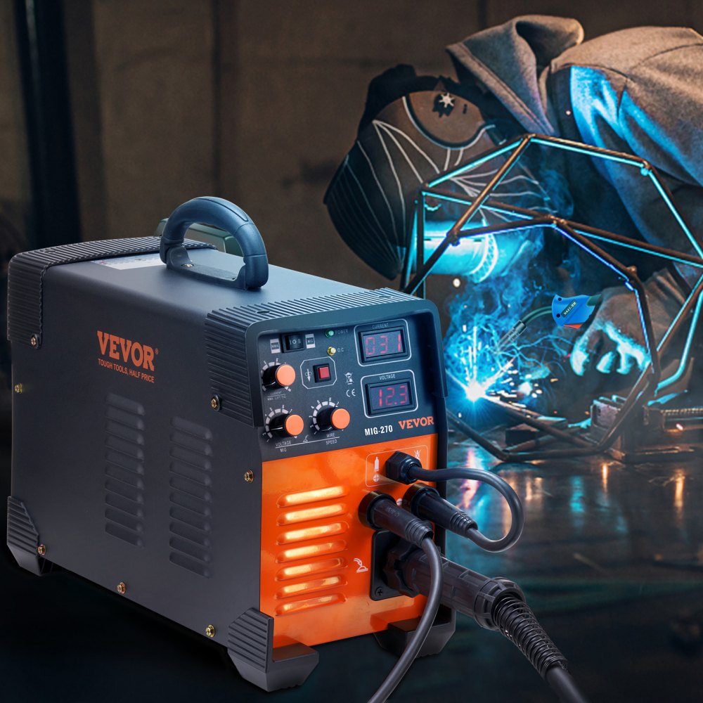 AMITOOLS Mig Welder Welding Machine 270A MIG MMA TIG 3 In 1 Welder Combo 110V/220V