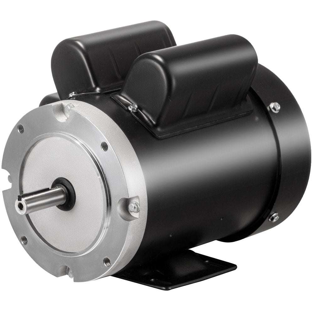 AMITOOLS Electric Compressor Motor, 2 HP, Rated Speed 1725 RPM Single Phase Electric Motor, AC 115V 230V Air Compressor Motor 56C Frame, Suitable for Agricultural Machinery and General Equipment