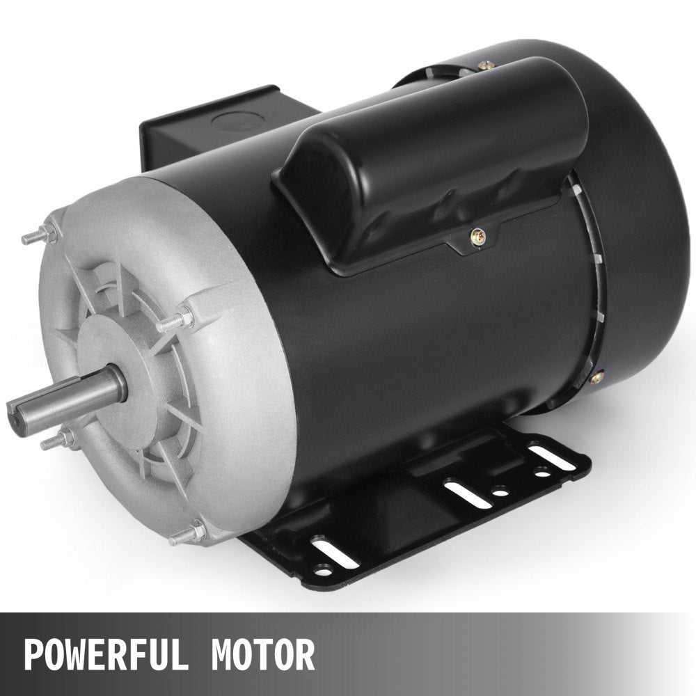 AMITOOLS Electric Compressor Motor, 3/4 HP, Rated Speed 1725 RPM Single Phase Electric Motor, AC 115V 230V Air Compressor Motor 56C Frame, Suitable for Agricultural Machinery and General Equipment