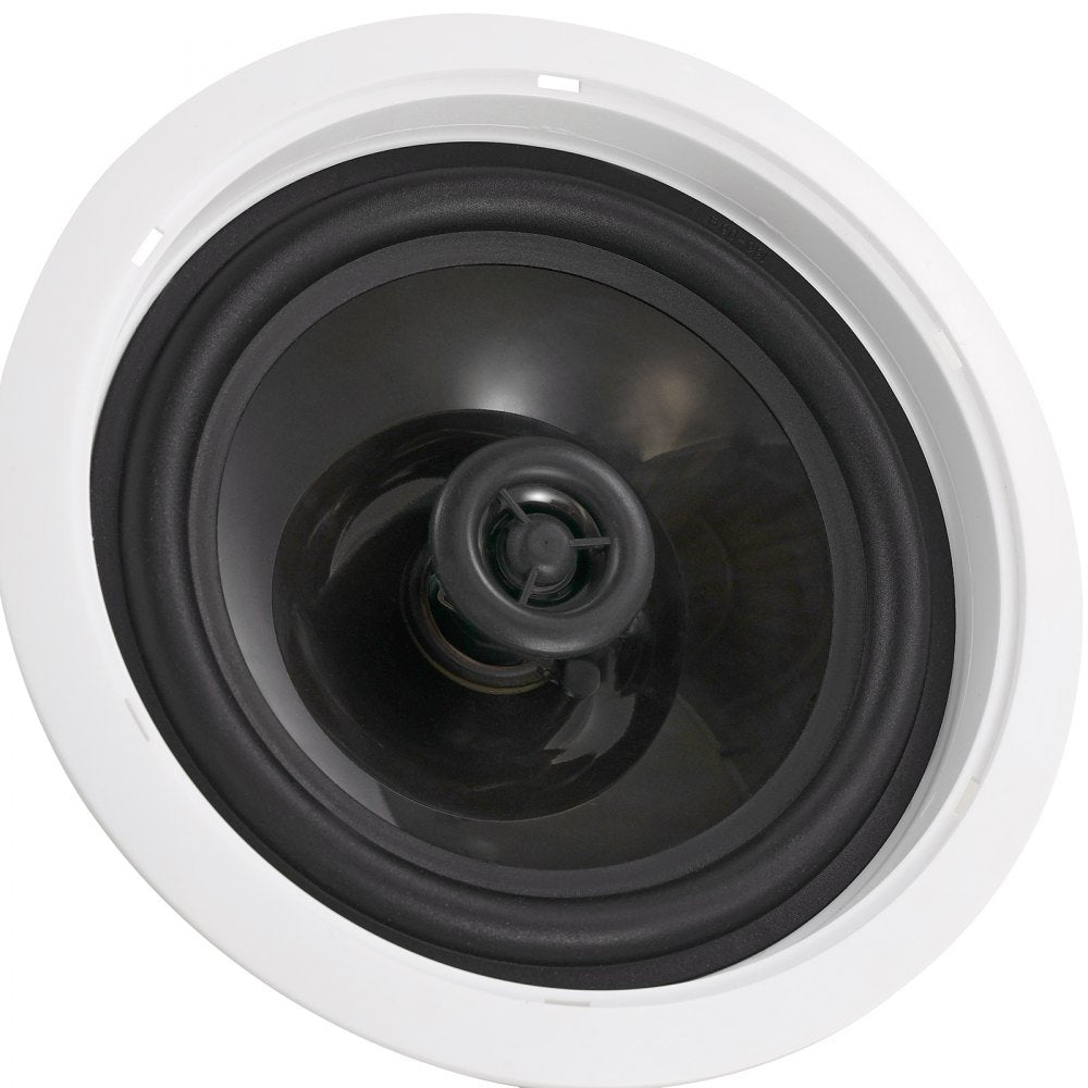 AMITOOLS 6.5 Inch in Ceiling Speakers, 150-Watts, Flush Mount Ceiling & in-Wall Speakers System with 8ΩImpedance 89dB Sensitivity, for Home Kitchen Living Room Bedroom or Covered Outdoor Porches, Single