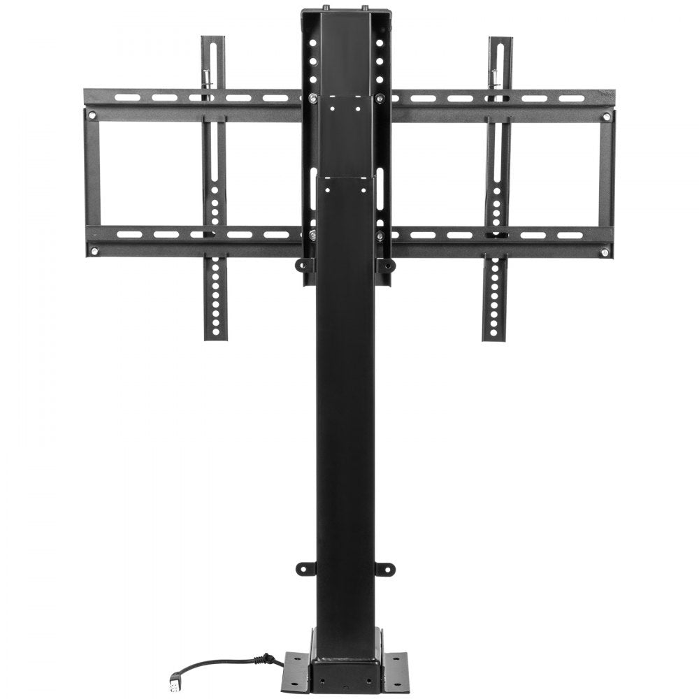 AMITOOLS Motorized TV Lift Stroke Length 35 Inches Motorized TV Mount Fit for 32-65 Inch TV Lift with Remote Control Height Adjustable 28.7-64.2 Inch,Load Capacity 154 Lbs