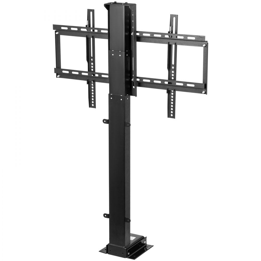 AMITOOLS Motorized TV Lift Stroke Length 35 Inches Motorized TV Mount Fit for 32-65 Inch TV Lift with Remote Control Height Adjustable 28.7-64.2 Inch,Load Capacity 154 Lbs