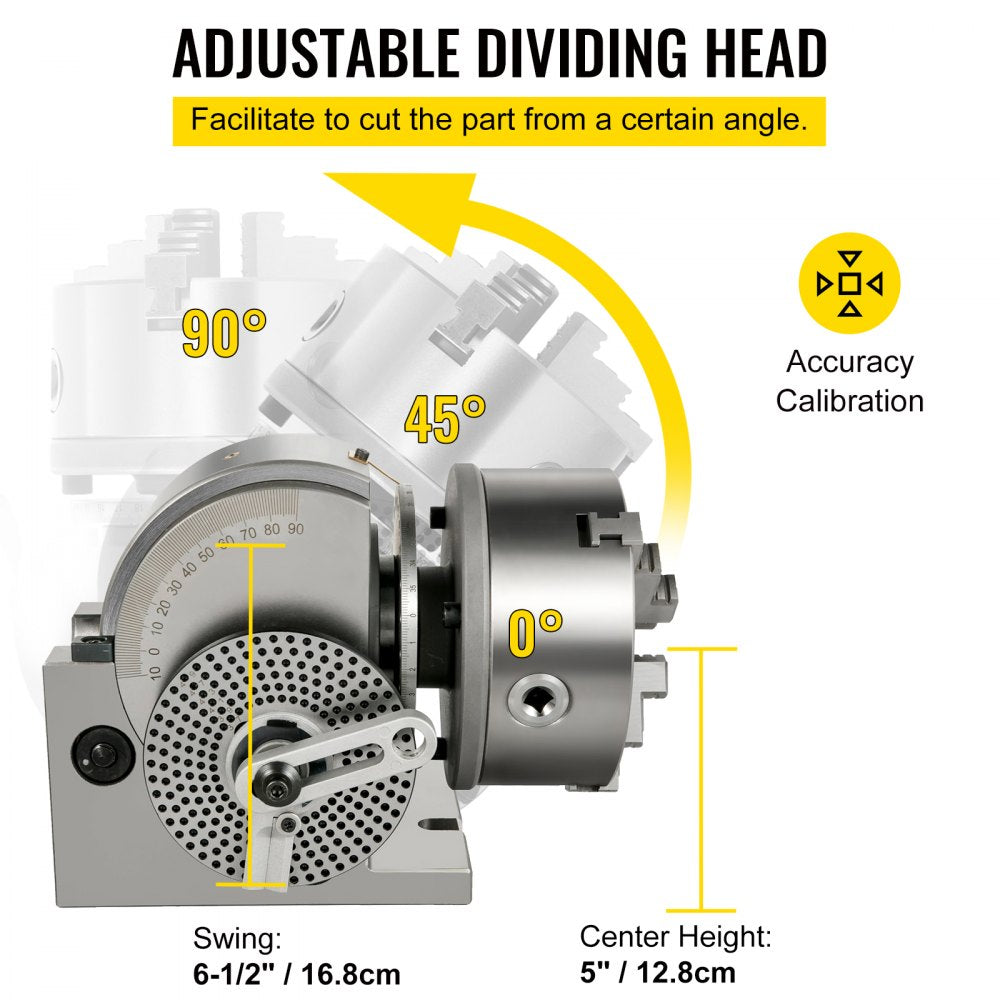 AMITOOLS Dividing Head BS-1 Dividing Head Set 6