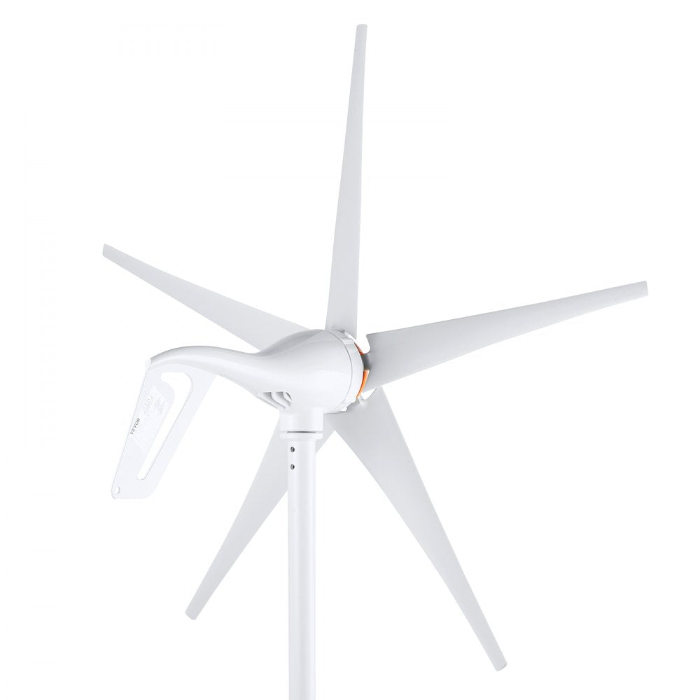 AMITOOLS 500W Wind Turbine Generator, 12V Wind Turbine Kit, 5-Blade Wind Power Generator with MPPT Controller, Adjustable Windward Direction & 2.5m/s Start Wind Speed, Suitable for Home, Farm, RVs, Boats