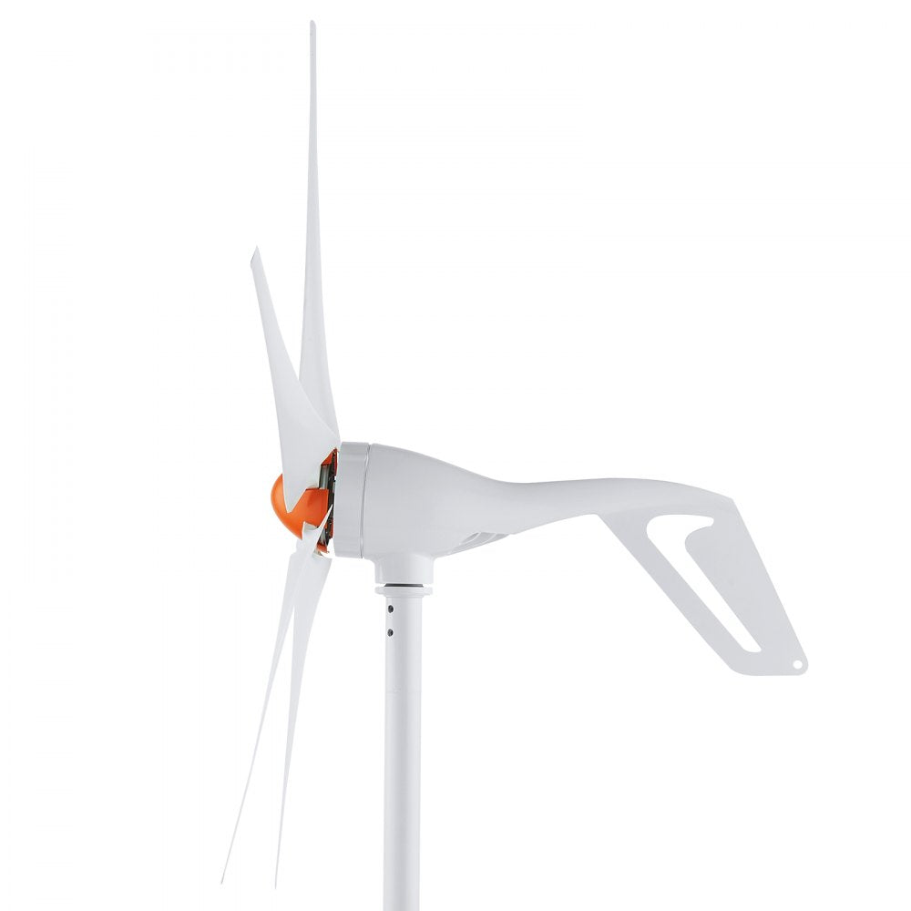 AMITOOLS 500W Wind Turbine Generator, 12V Wind Turbine Kit, 5-Blade Wind Power Generator with MPPT Controller, Adjustable Windward Direction & 2.5m/s Start Wind Speed, Suitable for Home, Farm, RVs, Boats