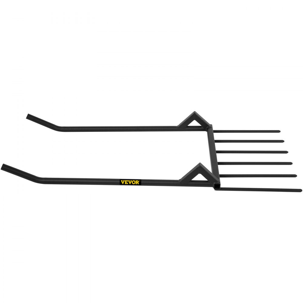 AMITOOLS Broad Fork Tool, 6 Tines 20 in Wide Hand Tiller Broadfork, U-Shape Garden Tool with Fiberglass Handle for Gardening and Cultivating, Aerate Clay Soil for Farm