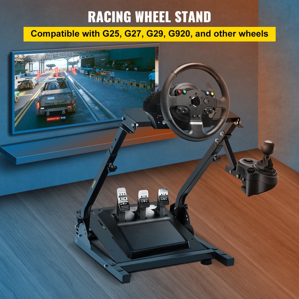 AMITOOLSVevor Racing Simulator Cockpit Steering Wheel Stand For G29 Ps4 G920 Xbox Ps