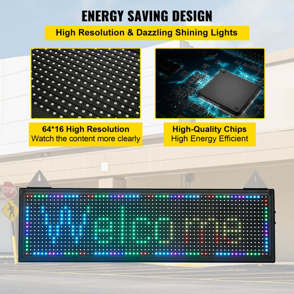 AMITOOLS LED Scrolling Sign, 27