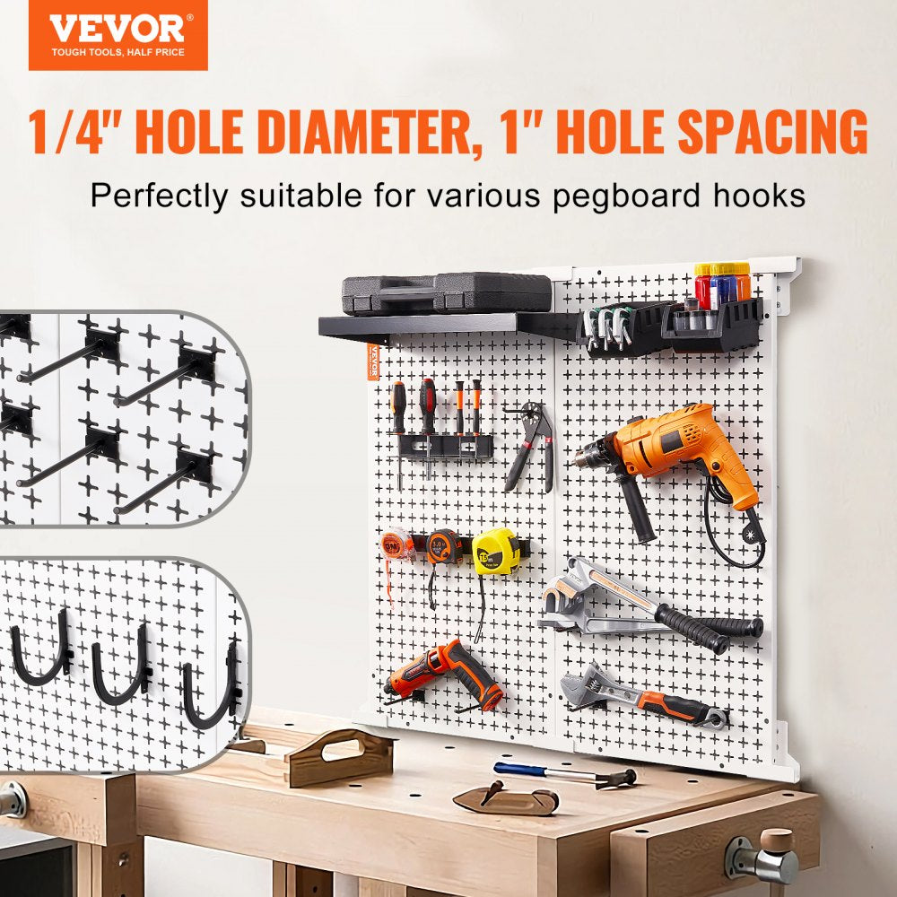 AMITOOLS Pegboard Wall Organizer 32