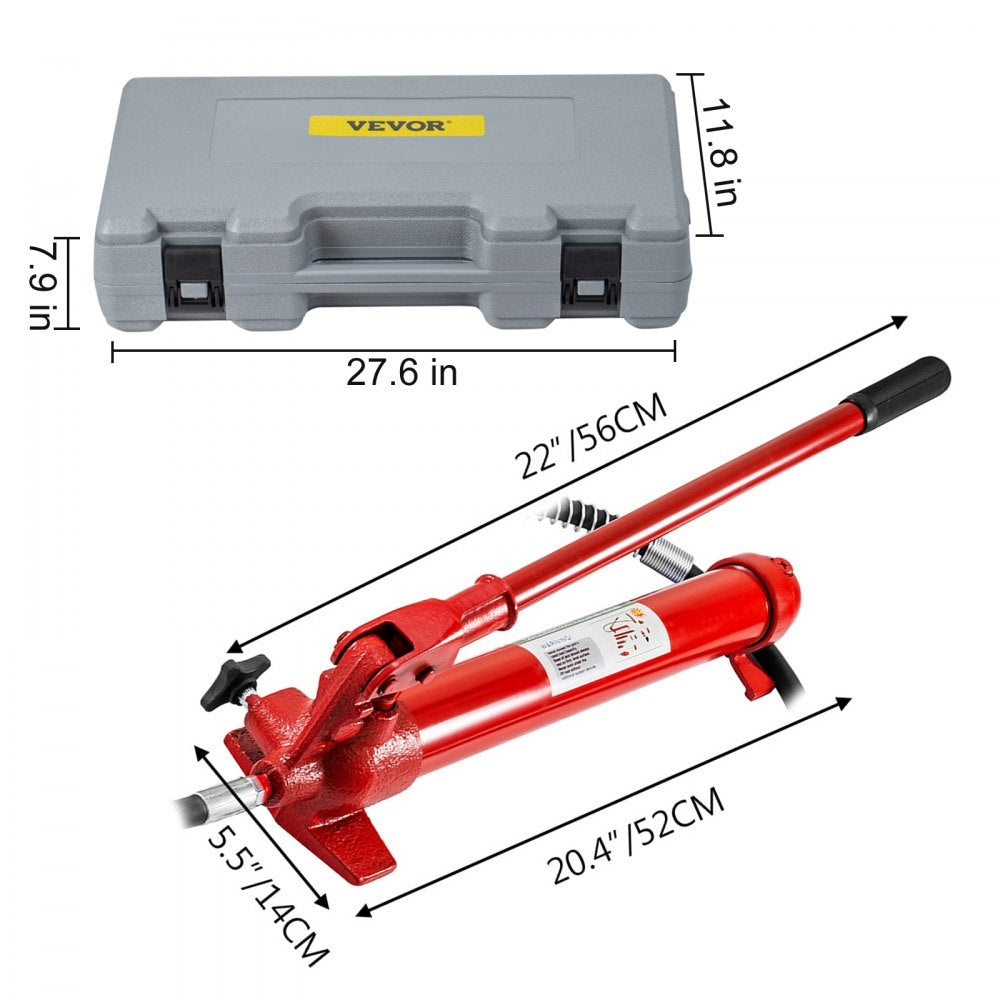 AMITOOLS1.4M Porta Power Hydraulic Jack Repair Tool Kit Power Set Auto Tool 12 Ton