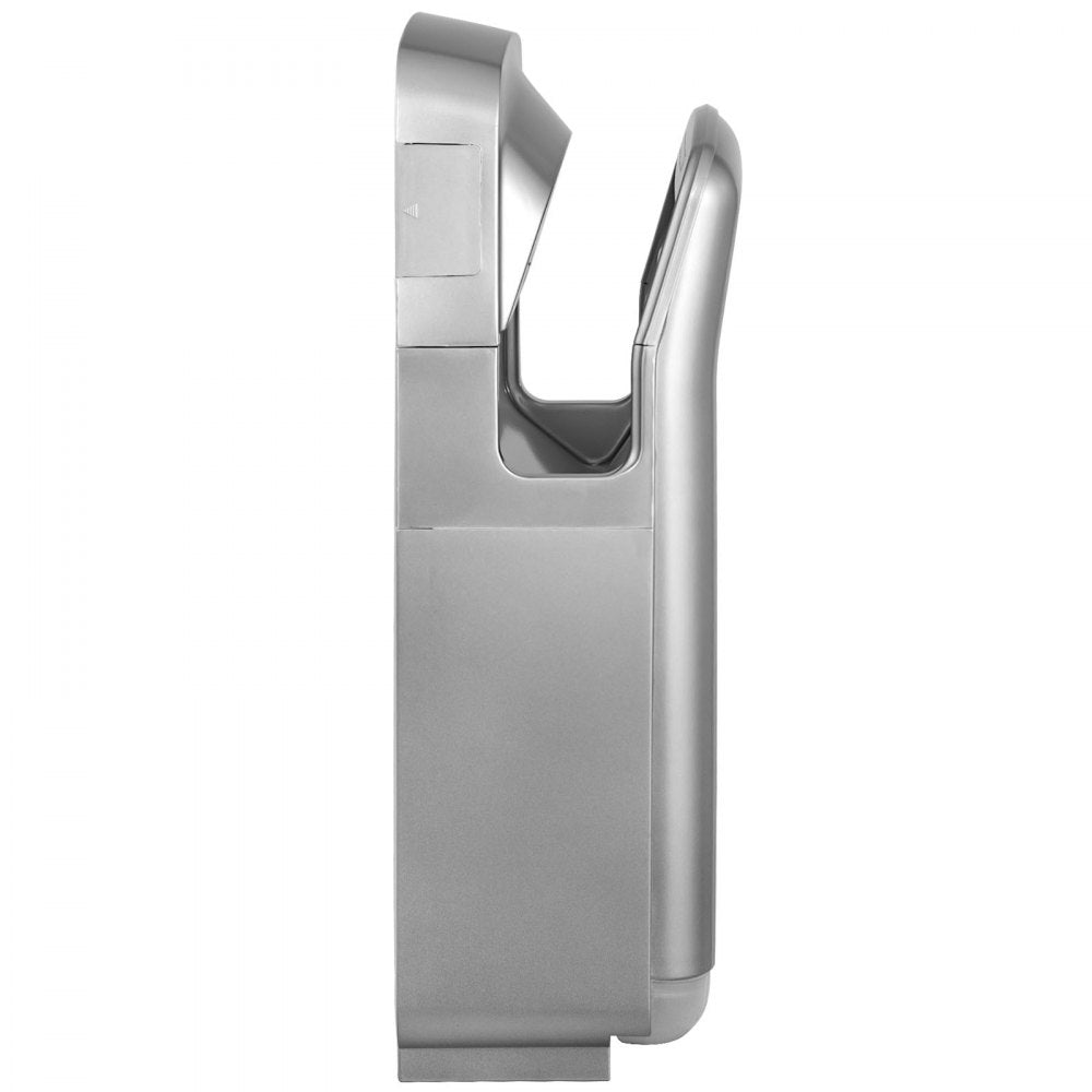 AMITOOLS Jet Hand Dryer, Premium Electric Commercial Blade Hand Dryer, ABS Air Dryer Hand with HEPA Filtration Wall Mount Hand Dryer, 1600W 110V Vertical Hand Dryer, High-Speed Automatic Infrared Silver