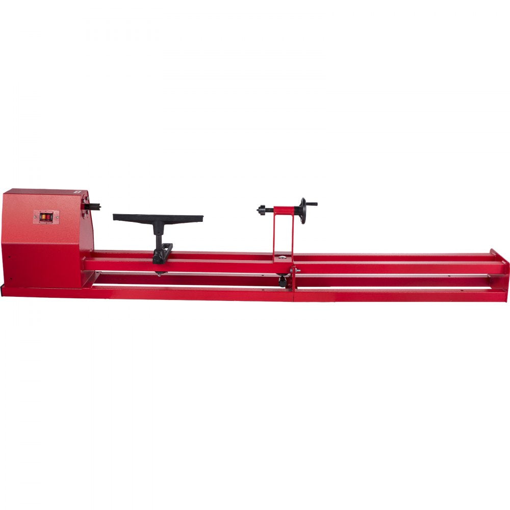 AMITOOLS Wood Lathe, 14''x40'' Power Lathes, 1/2 HP Wood Lathe Machine, 1/2 Phase Benchtop Lathe, Excelsior Wood Lathe, 1100,1600,2300,3400 Rpm Power Wood Lathes with 3 Chisels 3 Wrenches and Accessories