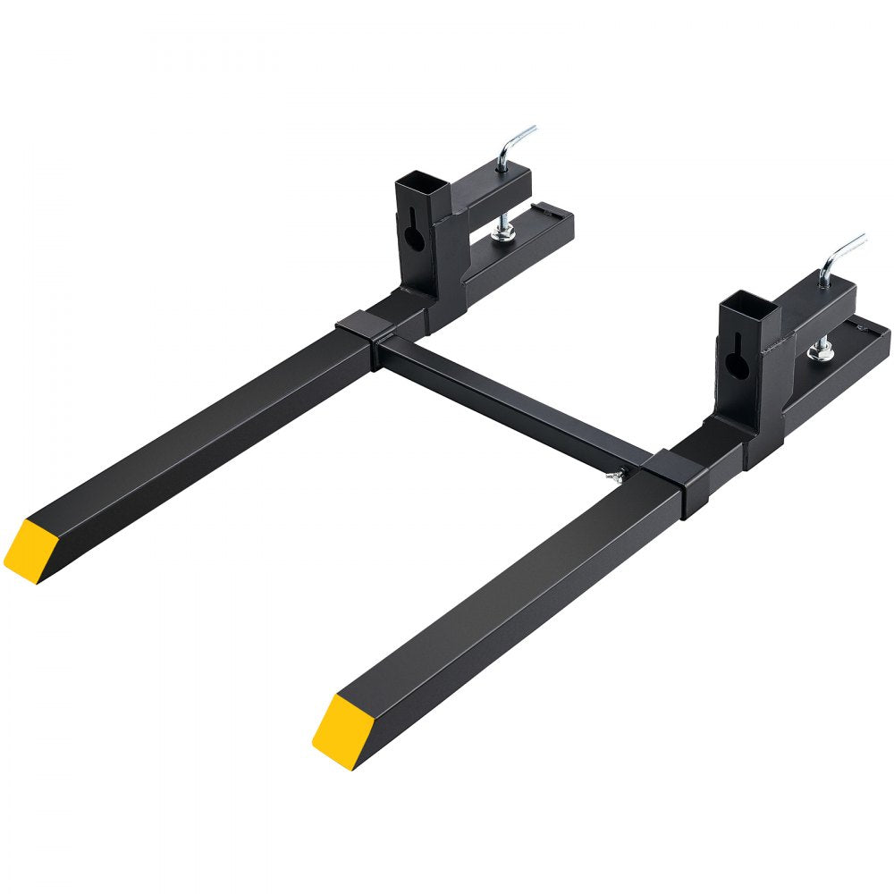 AMITOOLS Pallet Forks, 2000 lbs Clamp on Pallet Forks, 43