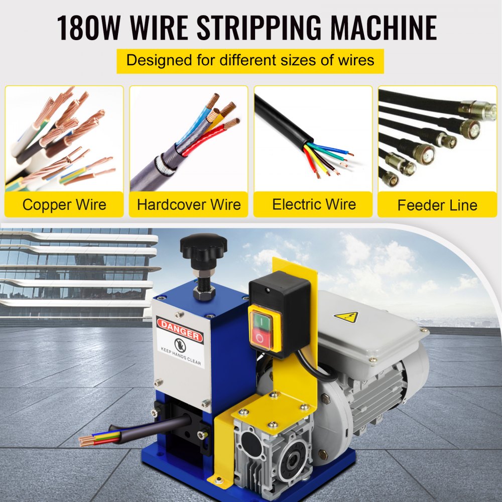 AMITOOLS Automatic Electric Wire Stripping Machine 0.05