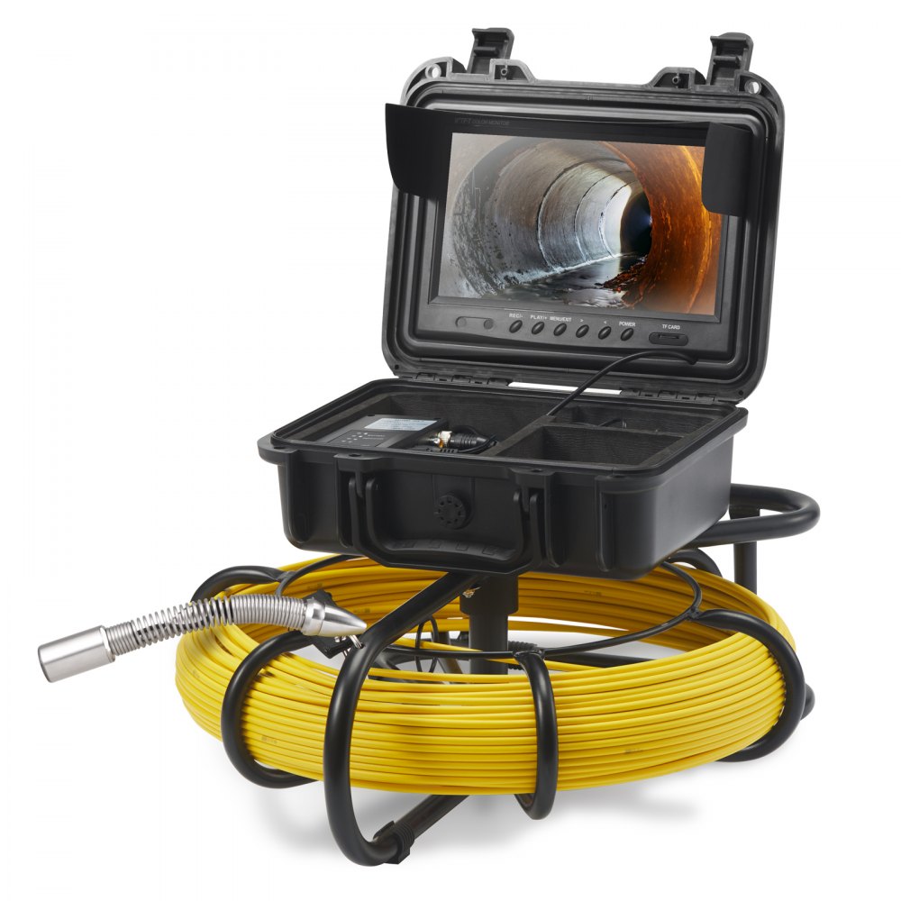 AMITOOLS Sewer Camera, 230 ft/70 m, 9