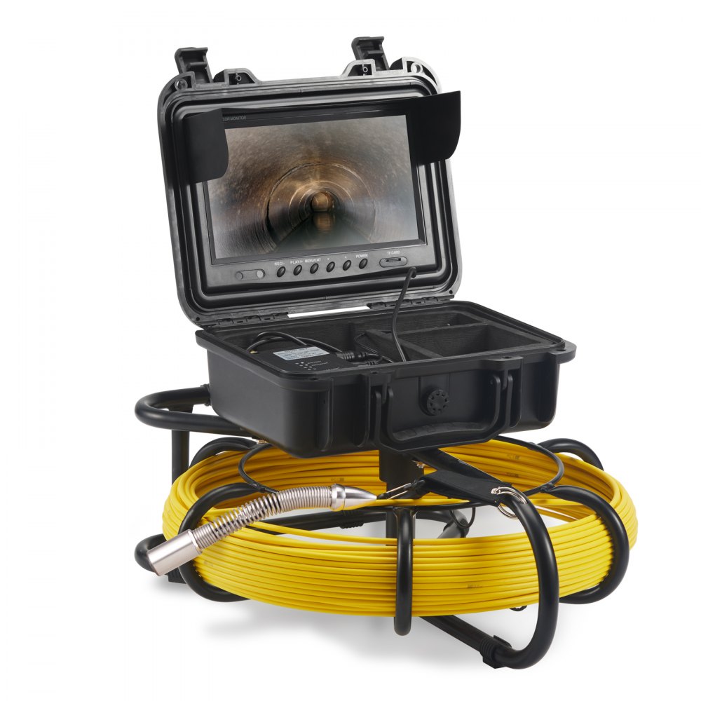 AMITOOLS Sewer Camera, 230 ft/70 m, 9