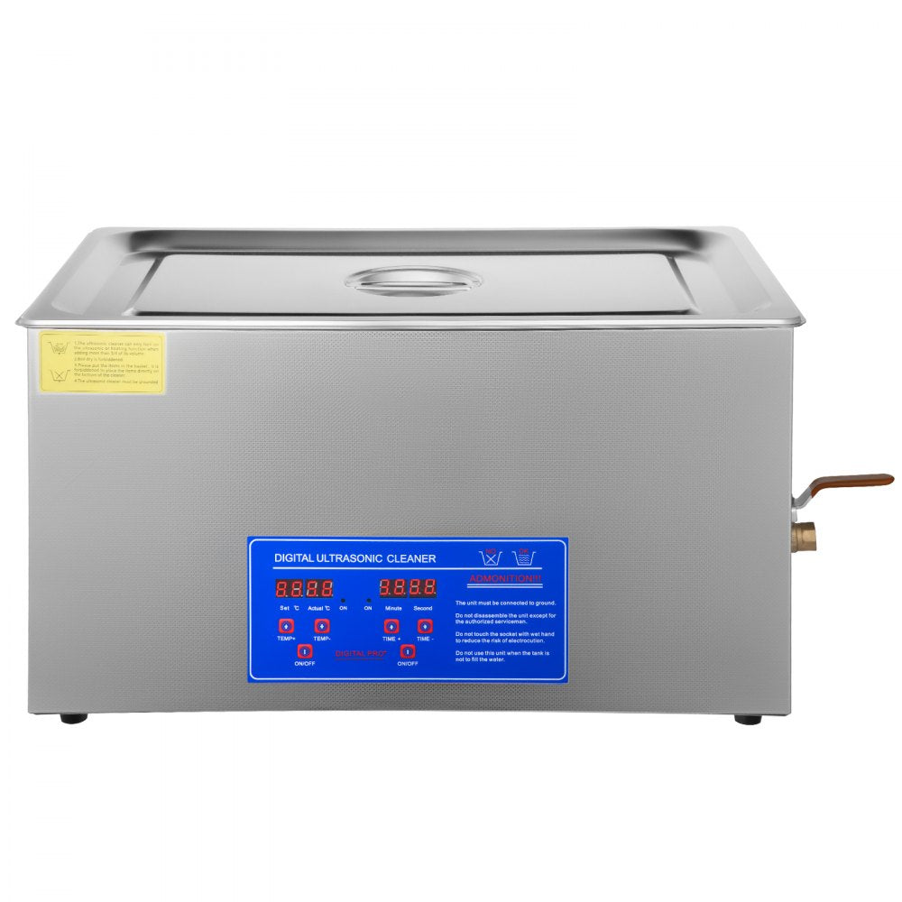 AMITOOLS 22L Industrial Ultrasonic Cleaner with Digital Timer&Heater 40kHz Professional Ultrasonic Cleaner 110V with Excellent Cleaning Effect for Wrench Tools Industrial Parts Mental Apparatus