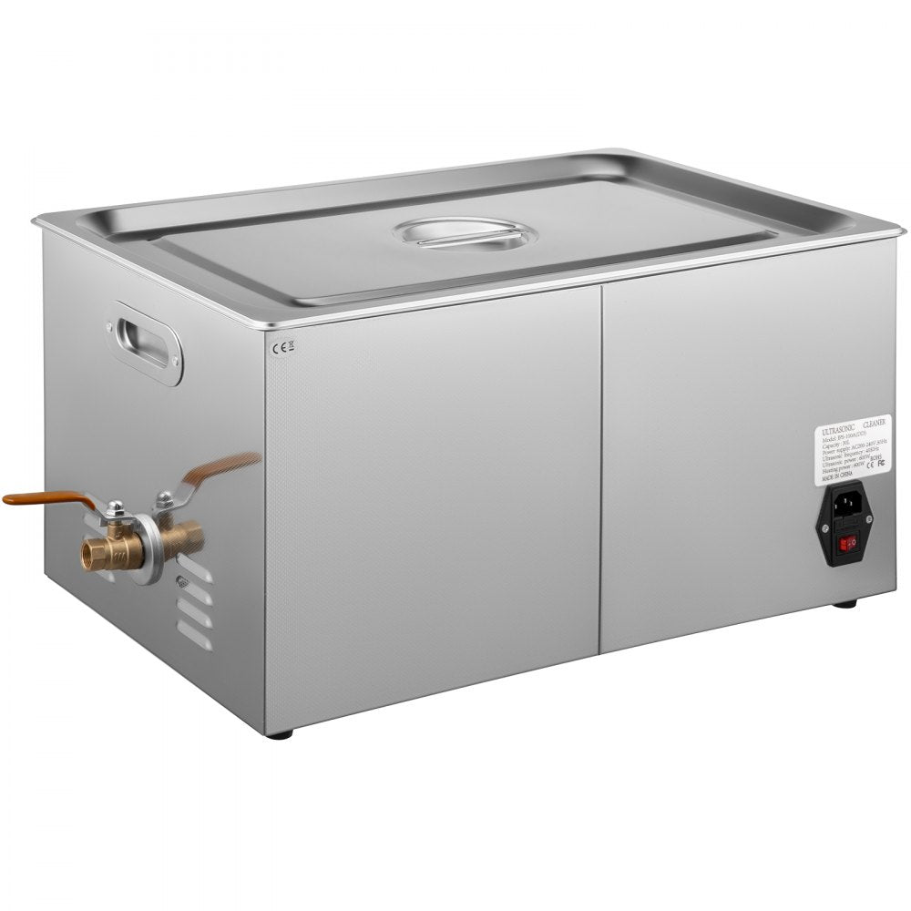 AMITOOLS 22L Industrial Ultrasonic Cleaner with Digital Timer&Heater 40kHz Professional Ultrasonic Cleaner 110V with Excellent Cleaning Effect for Wrench Tools Industrial Parts Mental Apparatus