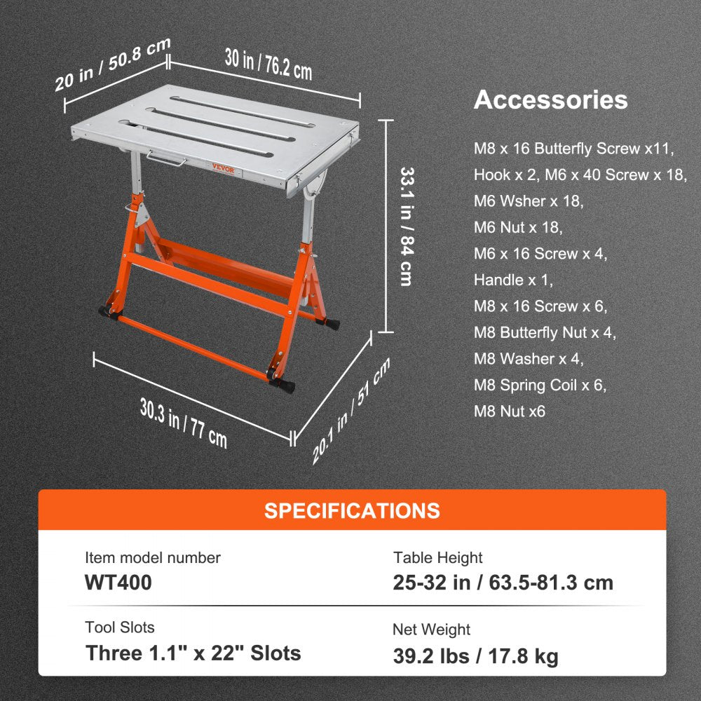 AMITOOLS Welding Table 30