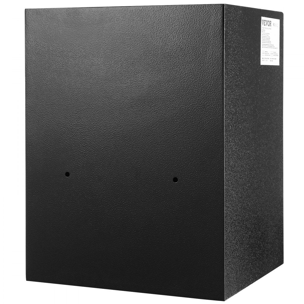 AMITOOLS 1.7 Cub Depository Safe, Deposit Safe with Drop Slot, Electronic Code Lock and 2 Emergency Keys, 17.71'' x 13.77'' x 13.77'' Business Drop Slot Safe for Cash, Mail in Home, Hotel, Office