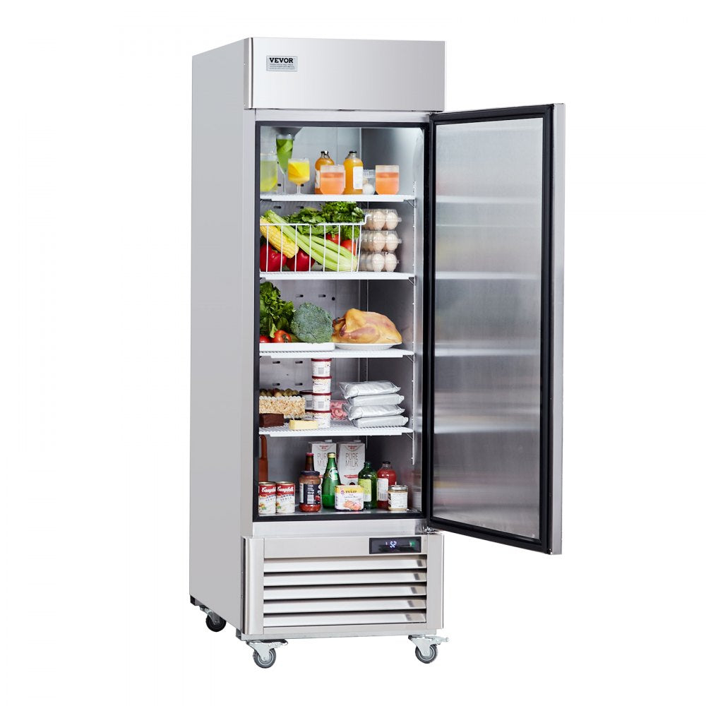 AMITOOLS Commercial Refrigerator 19.32 Cu.ft, Reach In 27