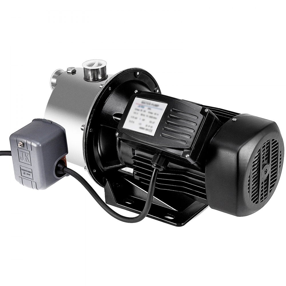 AMITOOLS Shallow Well Jet Pump with Pressure Switch (750W 1.0HP 17.6GPM 147.6ft)