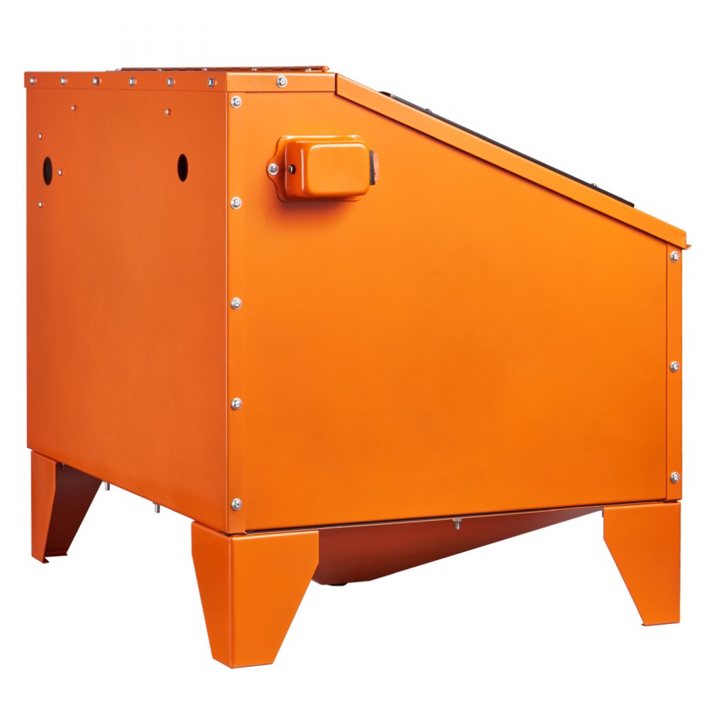 AMITOOLS 40 Gallon Sandblasting Cabinet, 40-120PSI Portable Benchtop Sand Blasting Cabinet, Heavy Duty Steel Sand Blaster with Blasting Gun & 4 Ceramic Nozzles for Paint, Stain, Rust Removal