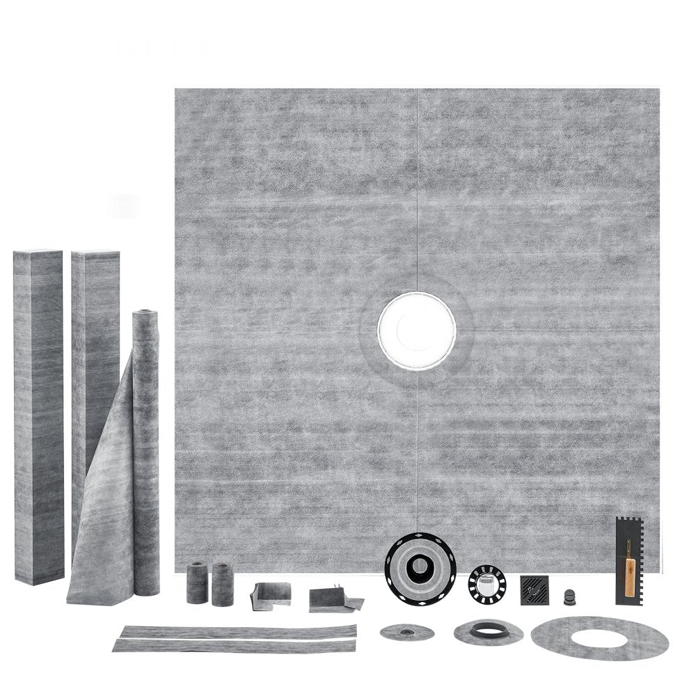 AMITOOLS Shower Curb Kit, 72