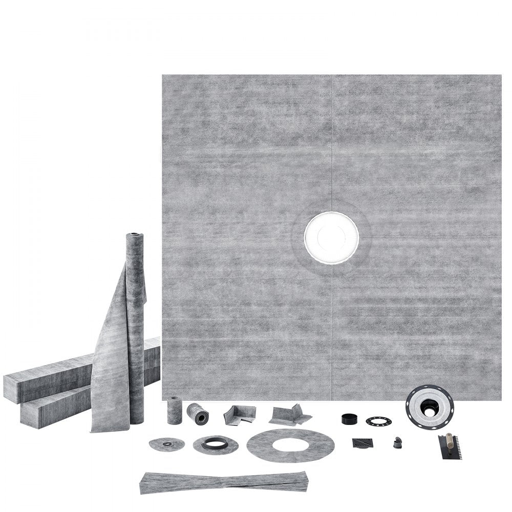 AMITOOLS Shower Curb Kit, 72