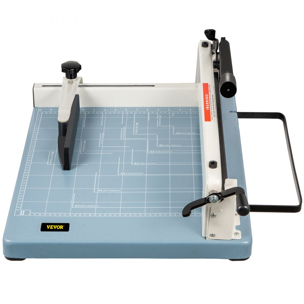 AMITOOLS Industrial Paper Cutter A3 Heavy Duty Paper Cutter 17 Inch Paper Cutter Heavy Duty 500 Sheets Paper with Clear Cutting Guide for Offices, Schools, Businesses and Printing Shops